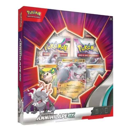 Collezione Pokemon TCG Annihilape Ex (ITA) 4 BUSTE