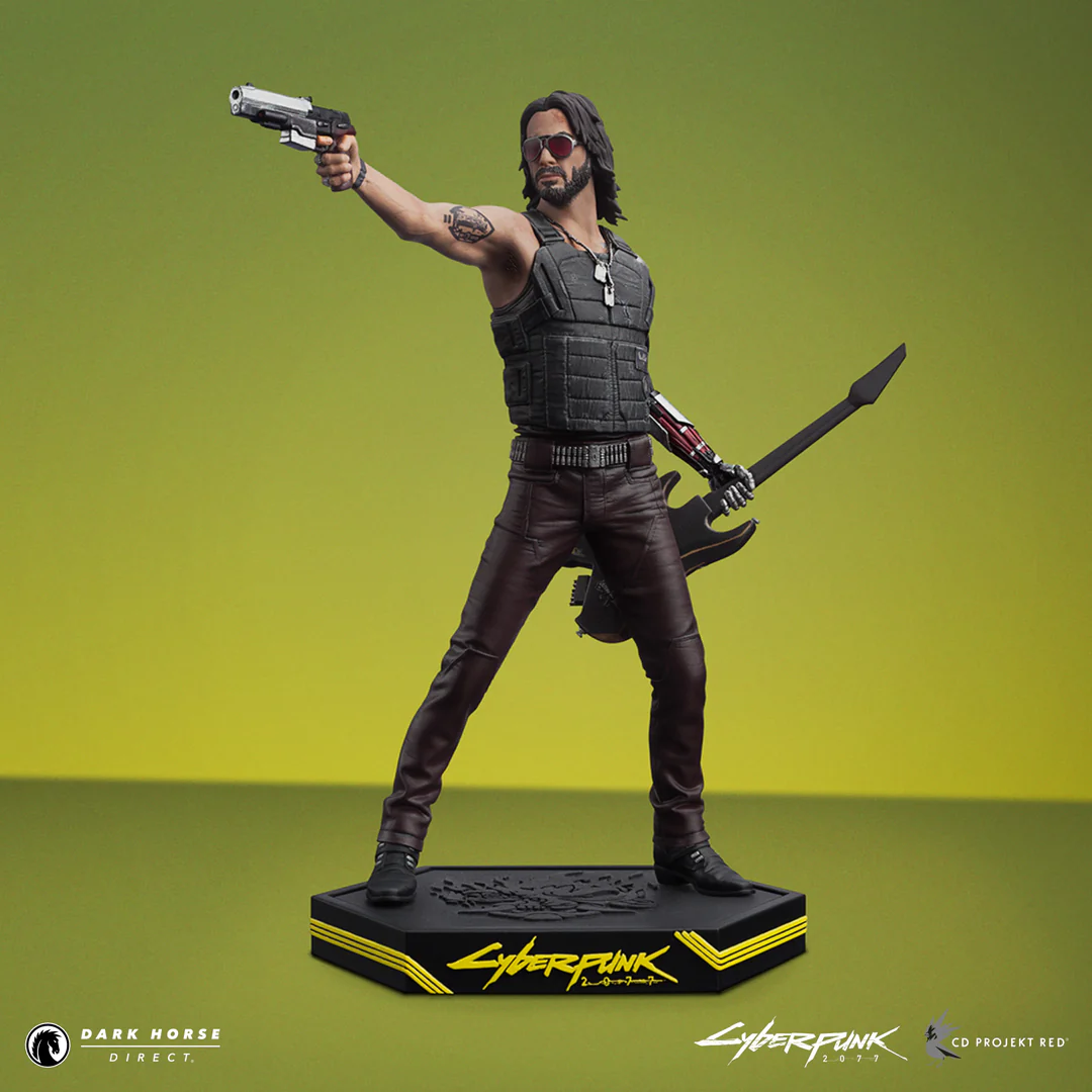 Johnny Silverhand Cyberpunk 2077 PVC Statue 24 cm DARK HORSE -PREORDER GIUGNO 2025-