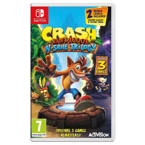 CRASH TRILOGY SWITCH CRASH BANDICOOT N.SANE TRILOGY SWITCH