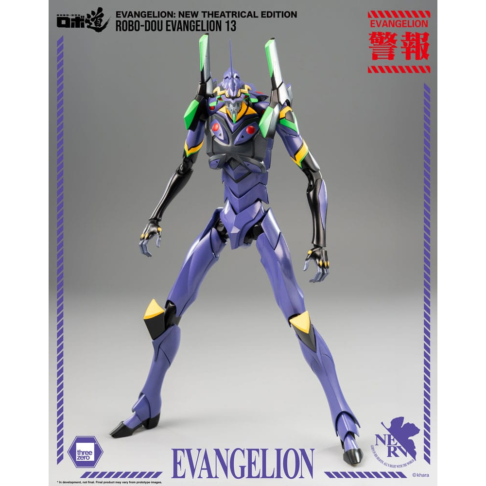 EVA Evangelion: New Theatrical Edition Robo-Dou Action Figure Evangelion Threezero 28 cm -PREORDER NOVEMBRE 2025-