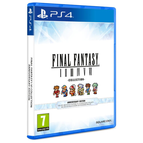 FINAL FANTASY I - VI COLLECTION ANNIVERSARY EDITION (COVER ITA)