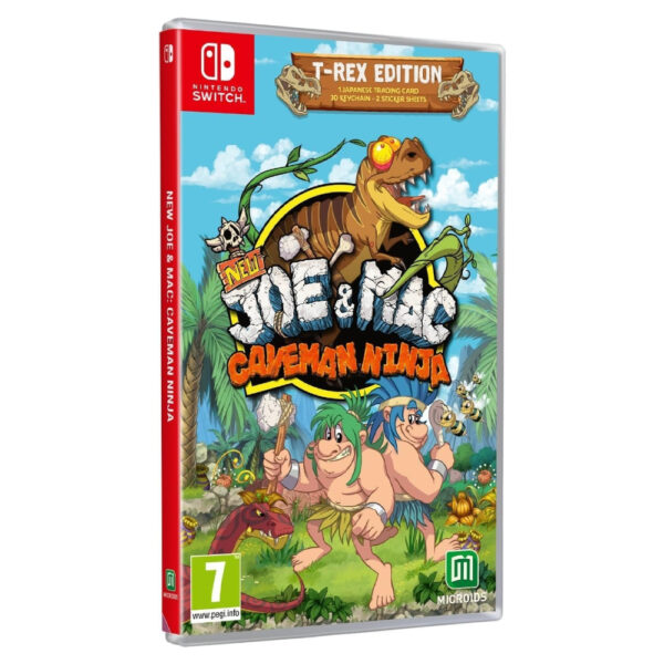 NEW JOE & MAC CAVEMAN NINJA SWITCH