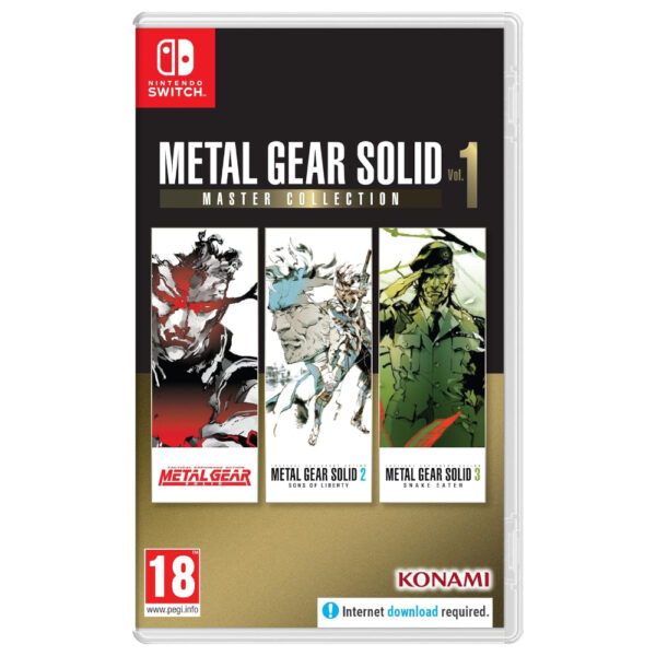 METAL GEAR SOLID MASTER COLLECTION VOL. 1 SWITCH