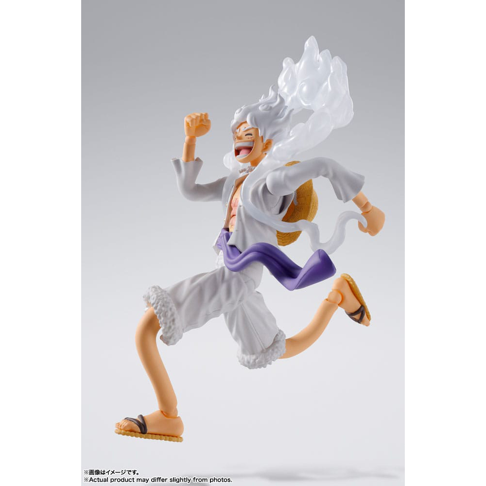 Gear 5 RUFY One Piece Z S.H. Figuarts Action Figure Monkey D. Luffy 15 cm