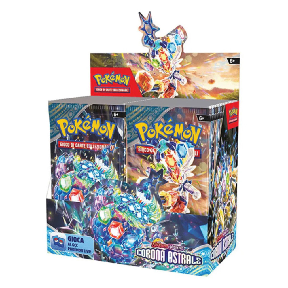 POKEMON CORONA ASTRALE DISPLAY SIGILLATO (BOX DA 36 BUSTE) ITA ITALIANO