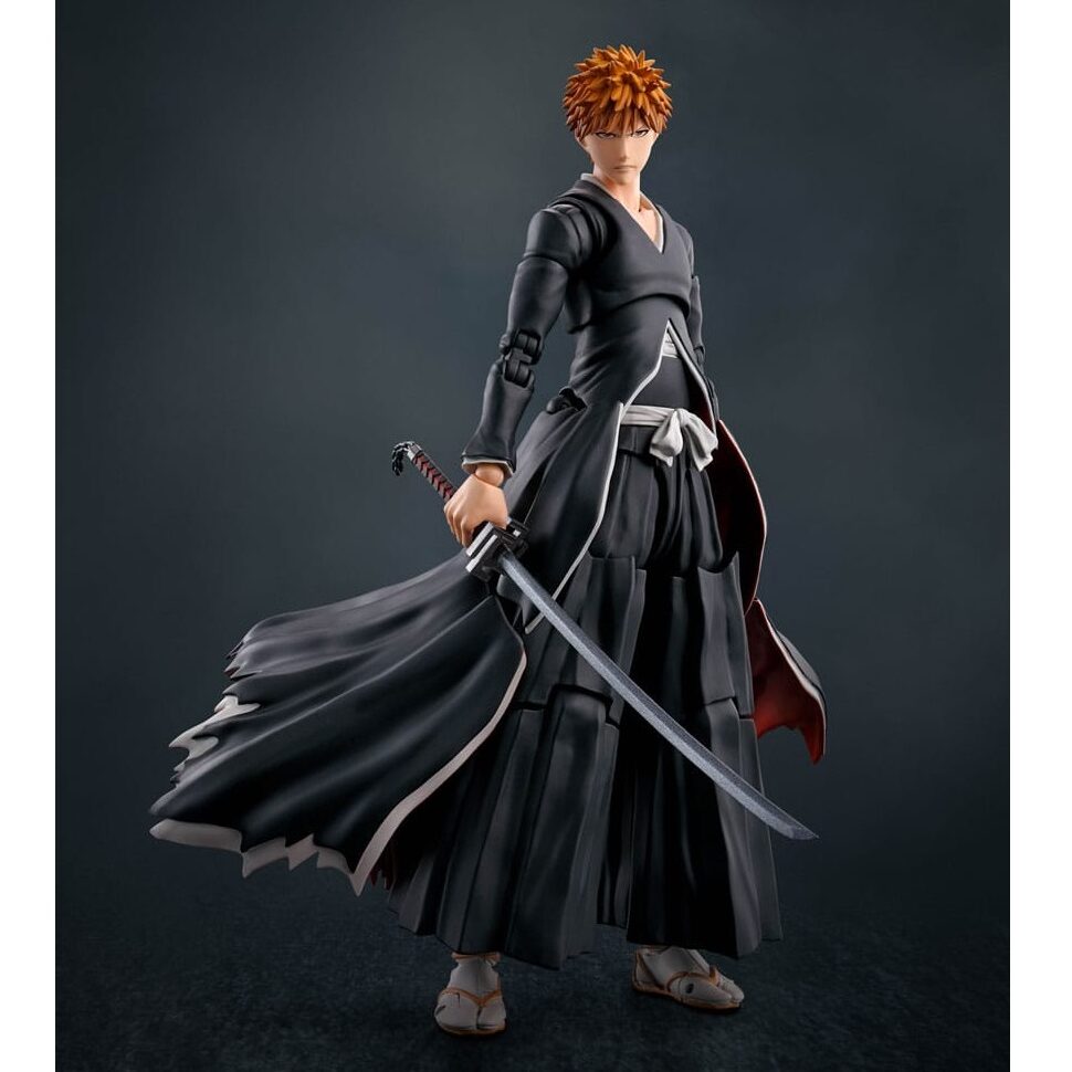 Ichigo Kurosaki Getsugatensho Bleach S.H. Figuarts Action Figure 16 cm BANDAI -PREORDER SETTEMBRE 2025-