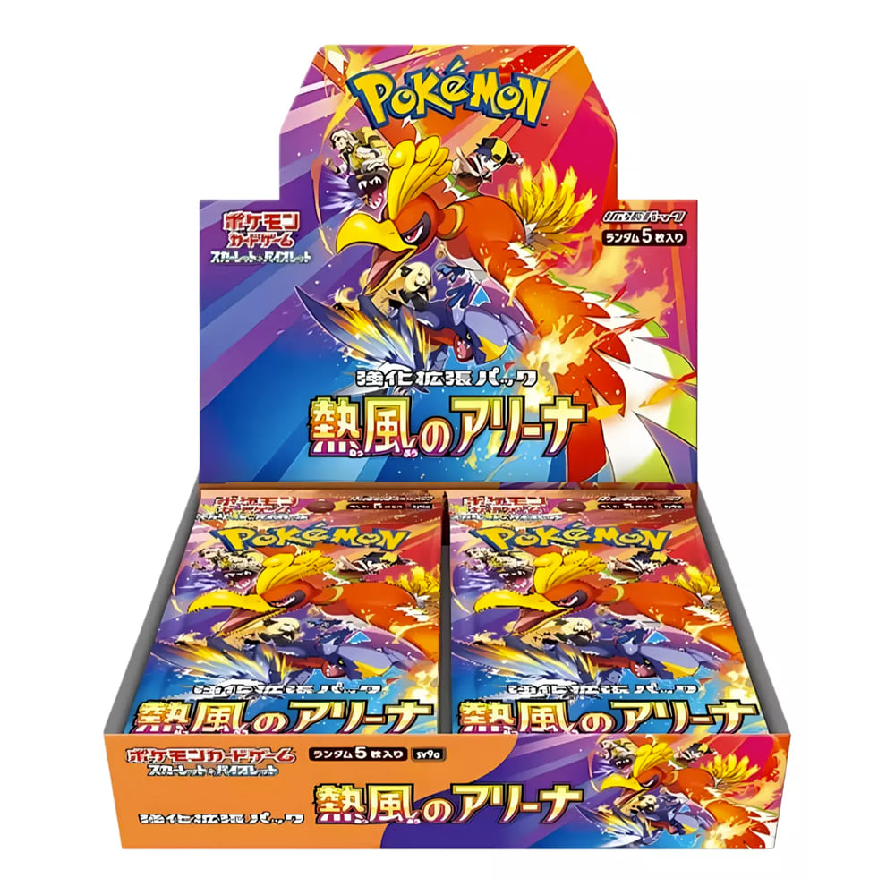 POKEMON SV9A HEAT WAVE ARENA DISPLAY (BOX DA 30 BUSTE) JAP GIAPPONESE