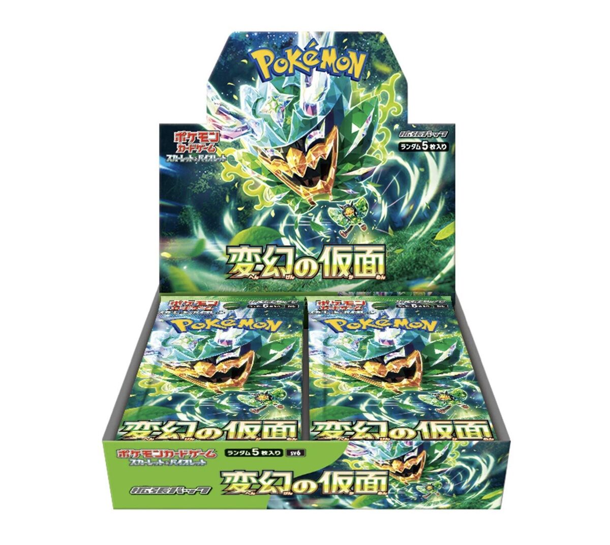 POKEMON MASK OF CHANGE SV6 DISPLAY (BOX DA 30 BUSTE) JAP GIAPPONESE