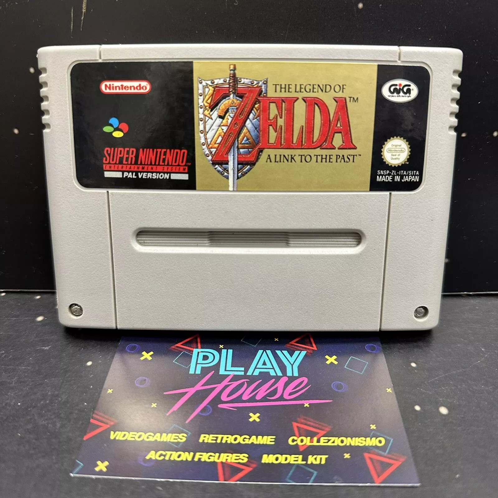 ZELDA A LINK TO THE PAST SUPER NINTENDO SNES PAL ITA – USATO GIG ITALIANO