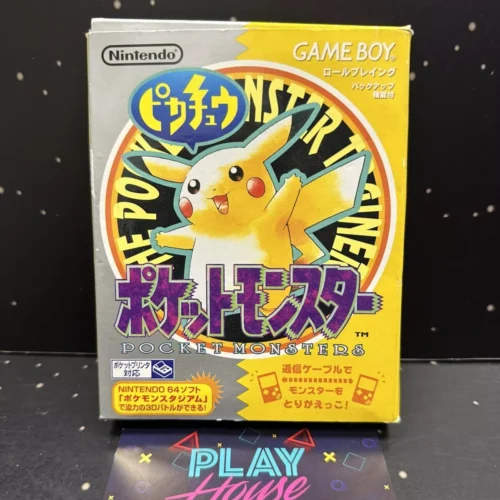 POKEMON GIALLO GAME BOY GIAPPONESE NINTENDO JP JAPAN USATO POCKET MONSTERS GB
