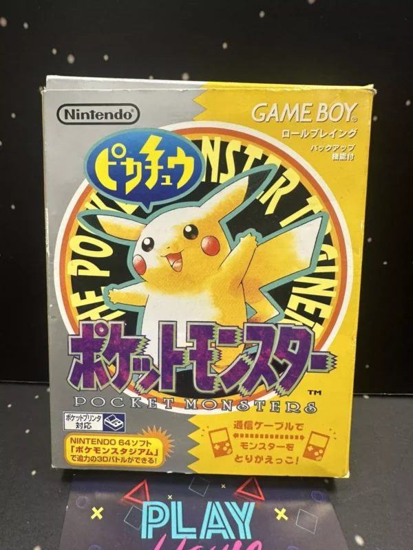 POKEMON GIALLO GAME BOY GIAPPONESE NINTENDO JP JAPAN USATO POCKET MONSTERS GB