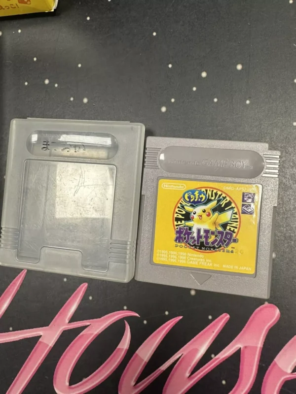 POKEMON GIALLO GAME BOY GIAPPONESE NINTENDO JP JAPAN USATO POCKET MONSTERS GB