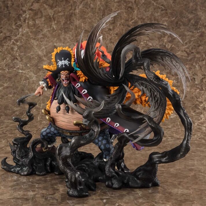 BARBANERA One Piece FiguartsZERO Extra Battle PVC Statue Marshall D. Teach Kurouzu 24 cm BANDAI