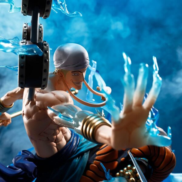 x_btn66662-8_d Eneru ENEL One Piece FiguartsZERO Extra Battle PVC Statue Sixty Million Volt Lightning Dragon 32 cm BANDAI