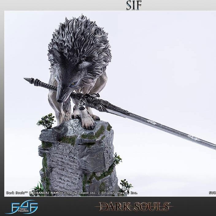 Sif The Great Grey Wolf Dark Souls Statue 64 cm First 4 Figures -PREORDER USCITA 11/2025-