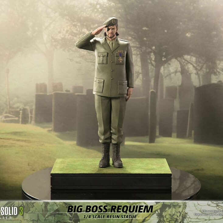 Big Boss Requiem Metal Gear Solid 3: Snake Eater Statue 1/4 55 cm FIRST 4 FIGURES -PREORDER DICEMBRE 2025-