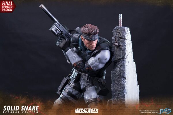 Solid Snake Metal Gear Solid Statue 44 cm First 4 Figures