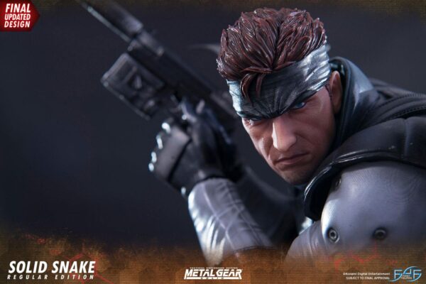 Solid Snake Metal Gear Solid Statue 44 cm First 4 Figures