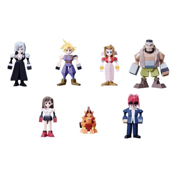 Final Fantasy VII Action Figure Poligonali Vol. 1 -PREORDER USCITA 7/25-