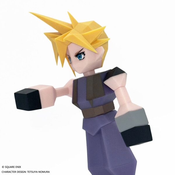 Cloud Strife Final Fantasy VII Polygon Vinyl Figure 15 cm -PREORDER NOVEMBRE 2025-