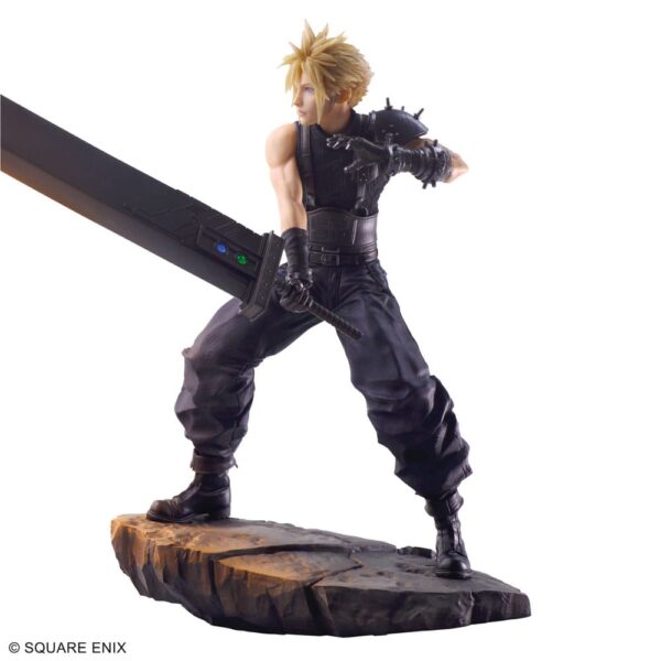 Cloud Strife Final Fantasy VII Rebirth Static Arts Gallery Statue 18 cm