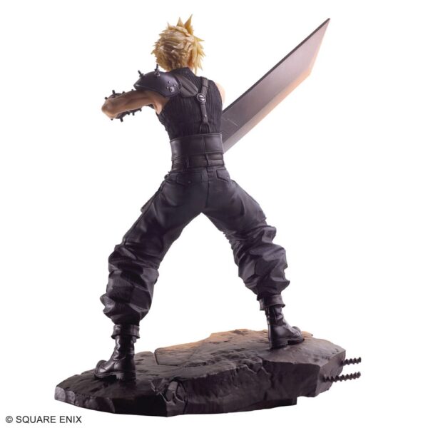 Cloud Strife Final Fantasy VII Rebirth Static Arts Gallery Statue 18 cm