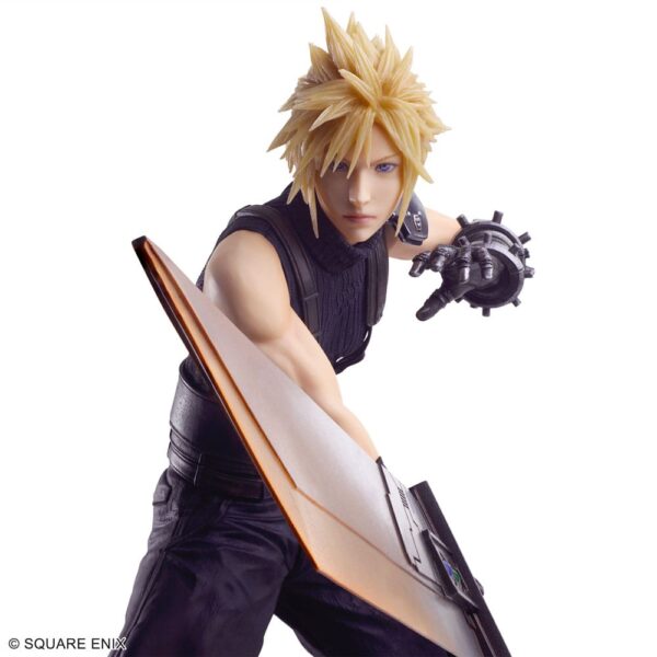 Cloud Strife Final Fantasy VII Rebirth Static Arts Gallery Statue 18 cm