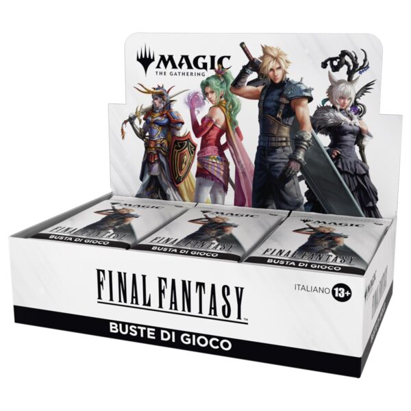 MAGIC: THE GATHERING FINAL FANTASY PLAY BOOSTER DISPLAY (30 BUSTE) - ITA -PREODER 13 GIUGNO 2025-