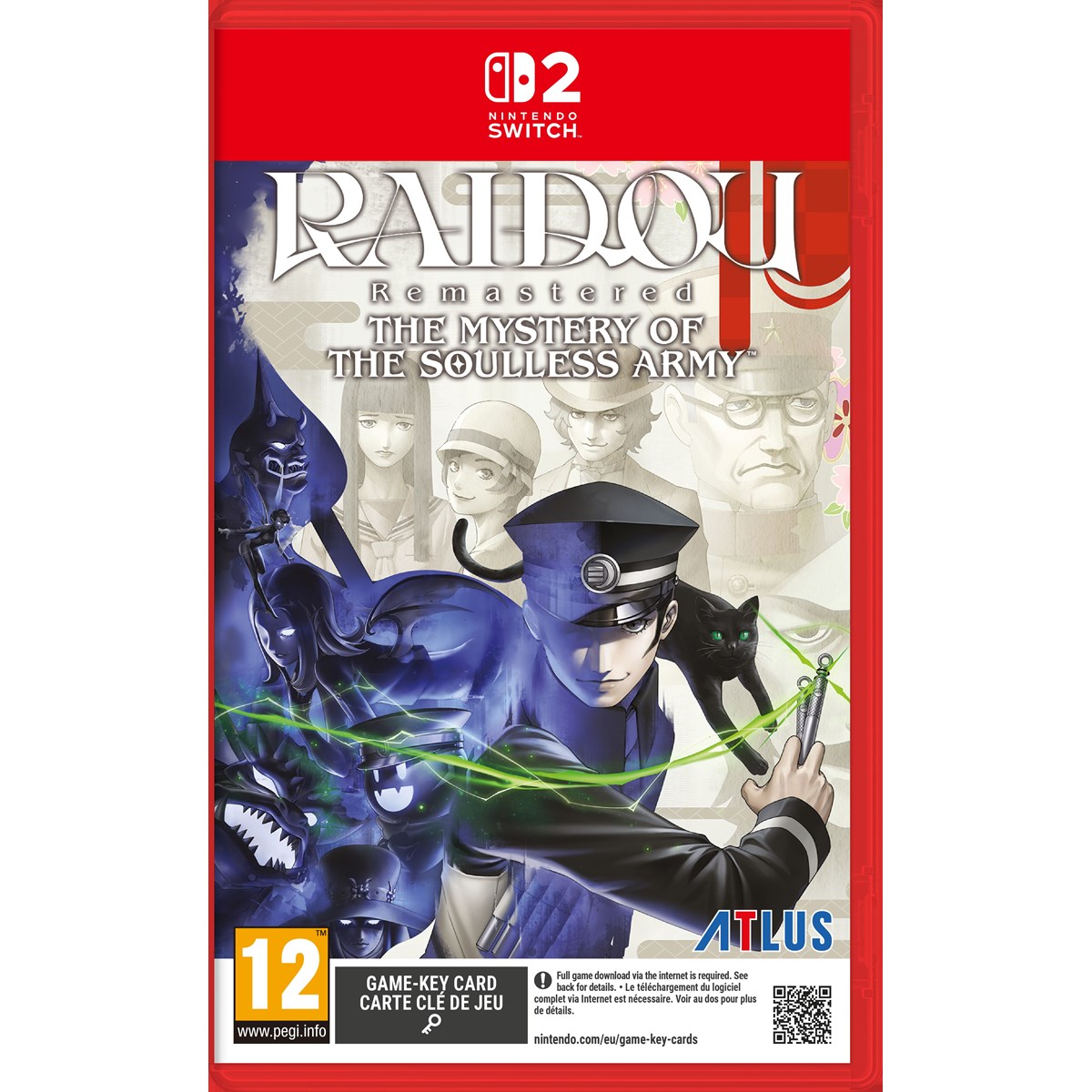 Raidou: Remastered – The Mystery of the Soulless Army -PREORDINE USCITA 19/06/2025- SWITCH 2
