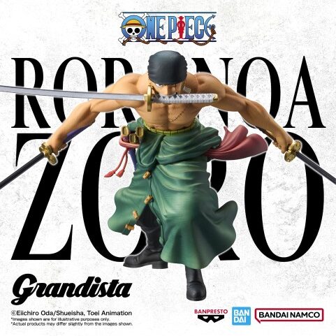 RORONOA ZORO ONE PIECE GRANDISTA SPECIAL EDITION 23 CM BANPRESTO