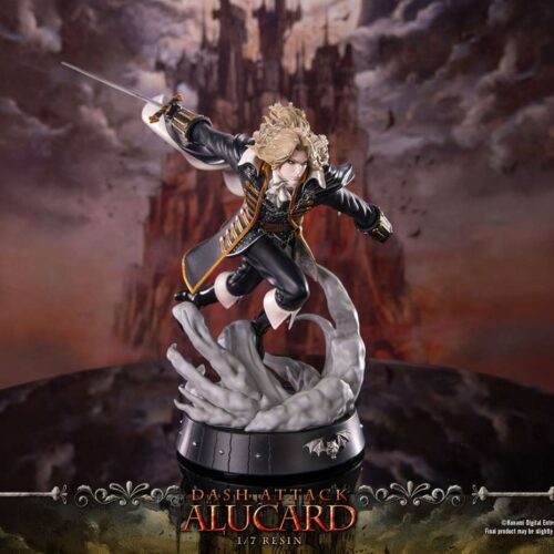 ALUCARD Castlevania symphony of the night Dash attack statue 30 Cm in Resina First 4 Figures