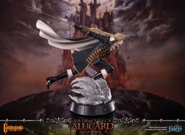 ALUCARD Castlevania symphony of the night Dash attack statue 30 Cm in Resina First 4 Figures
