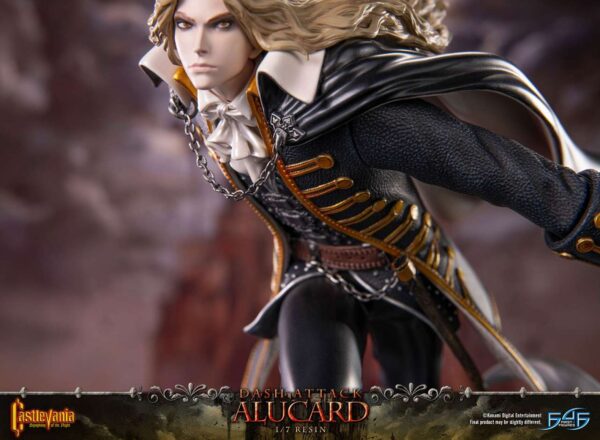 ALUCARD Castlevania symphony of the night Dash attack statue 30 Cm in Resina First 4 Figures