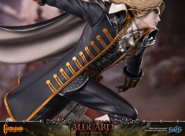 ALUCARD Castlevania symphony of the night Dash attack statue 30 Cm in Resina First 4 Figures