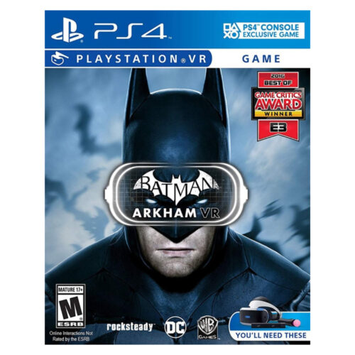 Batman Arkham VR (COVER ENG) - PS4
