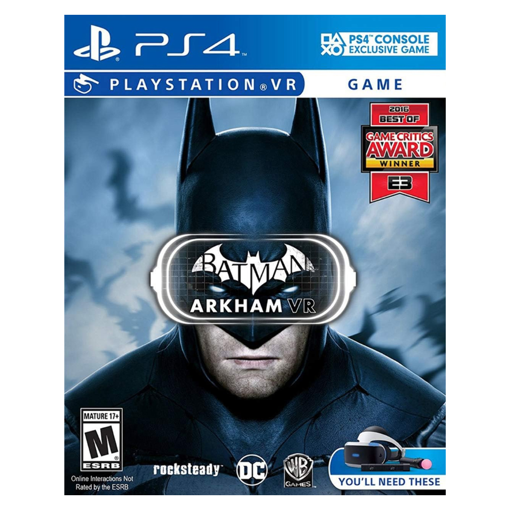 Batman Arkham VR (COVER ENG) – PS4