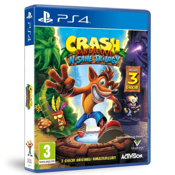 CRASH TRILOGY PS4 CRASH BANDICOOT N SANE TRILOGY - PS4