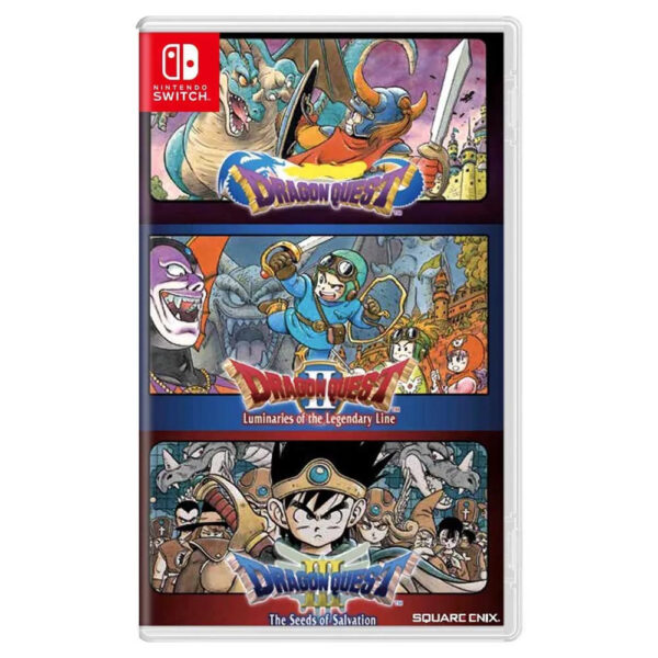 DRAGON QUEST TRILOGY COLLECTION DRAGON QUEST TRILOGY COLLECTION (COVER ENG - LINGUA ENG) - SWITCH