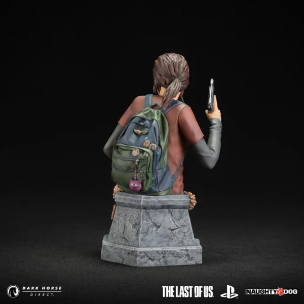 ELLIE CON LA PISTOLA BUSTO IN RESINA The Last of Us DARK HORSE 20 CM