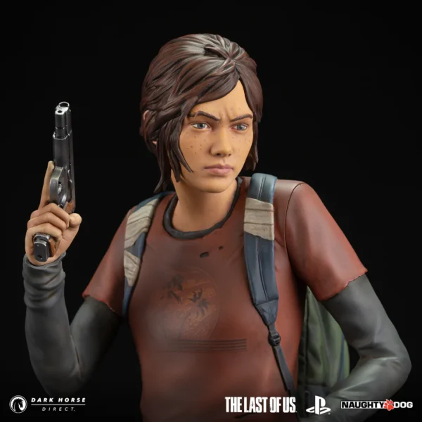 ELLIE CON LA PISTOLA BUSTO IN RESINA The Last of Us DARK HORSE 20 CM
