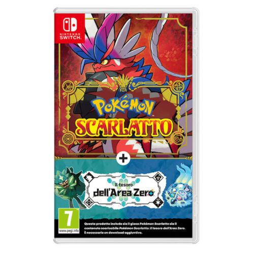 POKEMON SCARLATTO + IL TESORO DELL'AREA ZERO - SWITCH