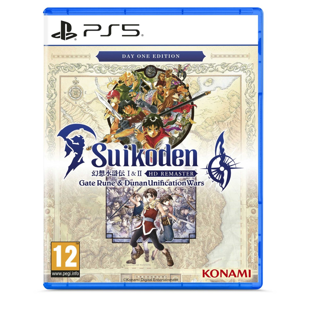 SUIKODEN I & II 1 E 2 HD REMASTERED – PS5