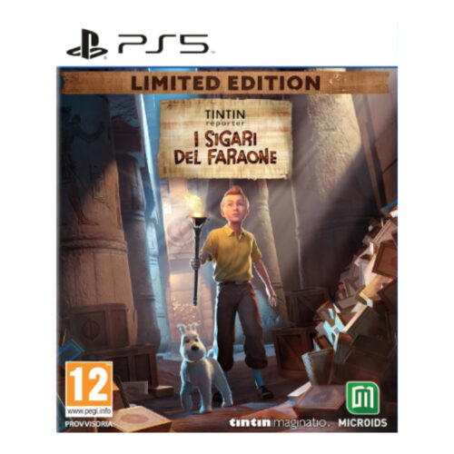 TINTIN REPORTER I SIGARI DEL FARAONE EDIZIONE LIMITATA (STEELBOOK) - PS5