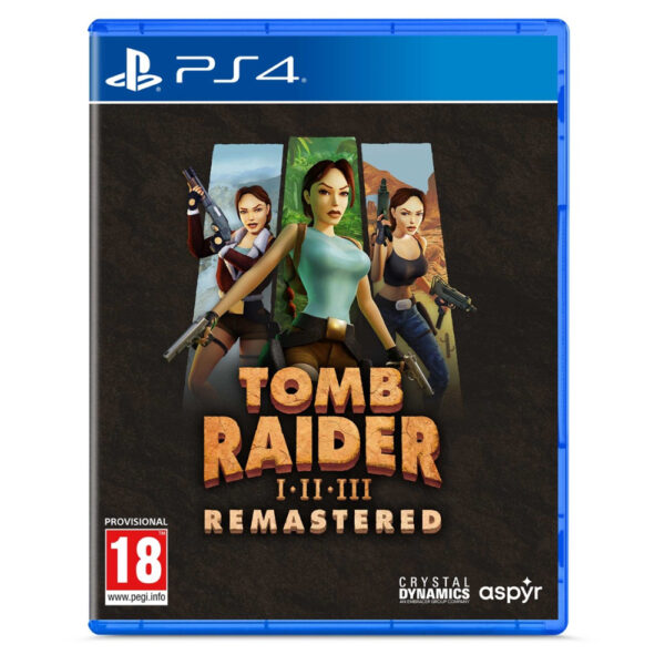 TOMB RAIDER 1 2 3 I-III REMASTERED - PS4
