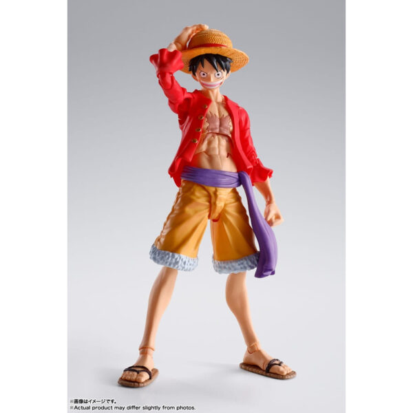 Monkey D. Luffy One Piece S.H. Figuarts Action Figure (The Raid on Onigashima) 14 cm BANDAI