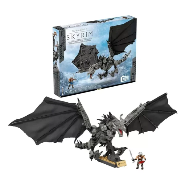 SKYRIM SET ALDUIN DRAGONBORN MEGA BLOCK BULDING SETS MATTEL ORIGINALE