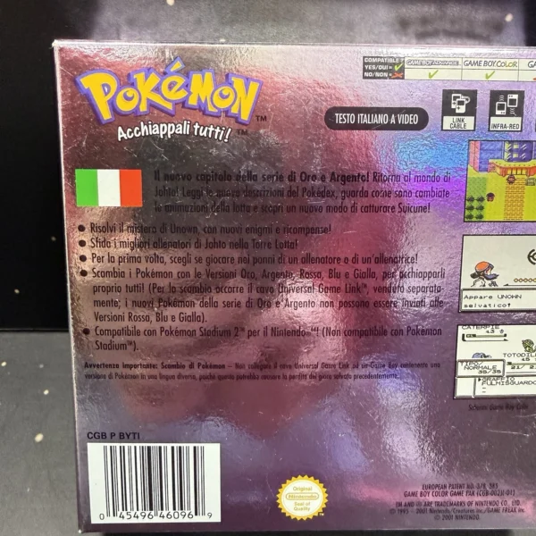 INSERZIONE PRIVATA - Pokemon Cristallo