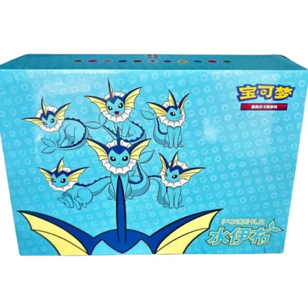 Pokemon TCG S-Chinese VAPOREON Vmax Gift Box Esclusivo 2024