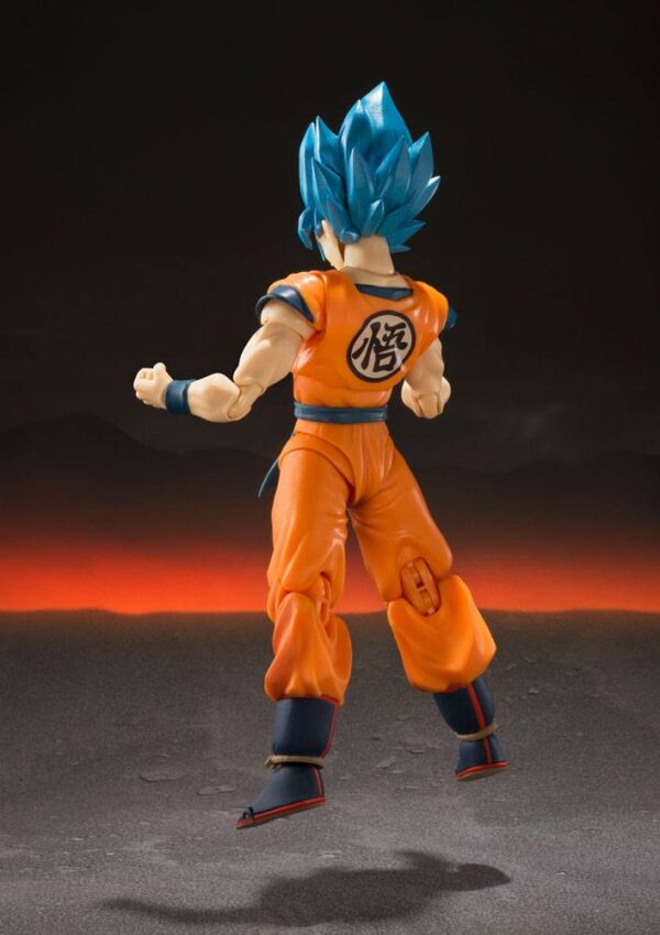 Goku Dragon Ball Super Broly S.H. Figuarts Action Figure Super Saiyan God Super Saiyan 14 cm BANDAI -PREORDER OTTOBRE 2025-