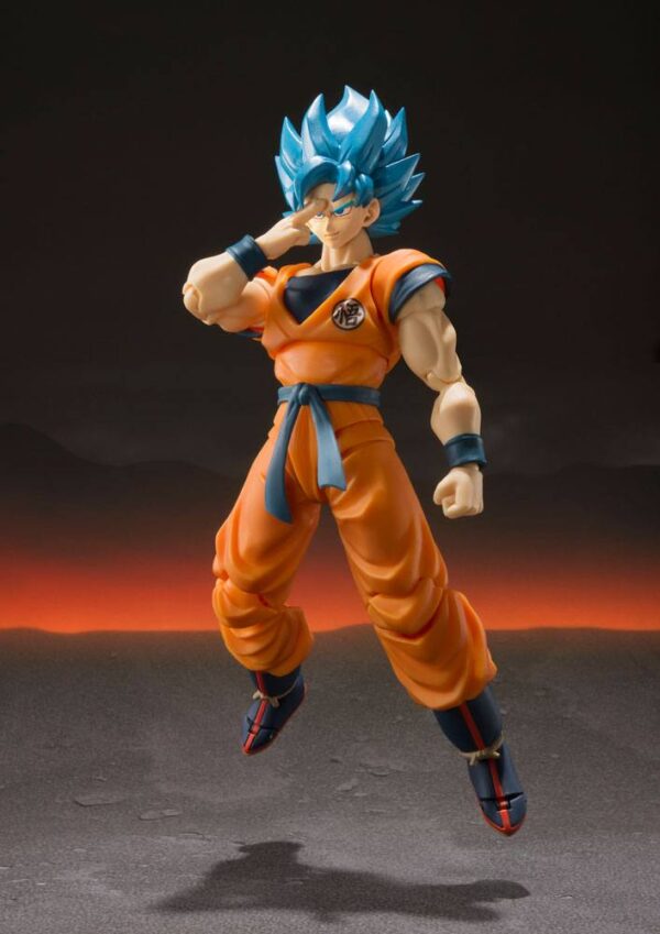 Goku Dragon Ball Super Broly S.H. Figuarts Action Figure Super Saiyan God Super Saiyan 14 cm BANDAI -PREORDER OTTOBRE 2025-